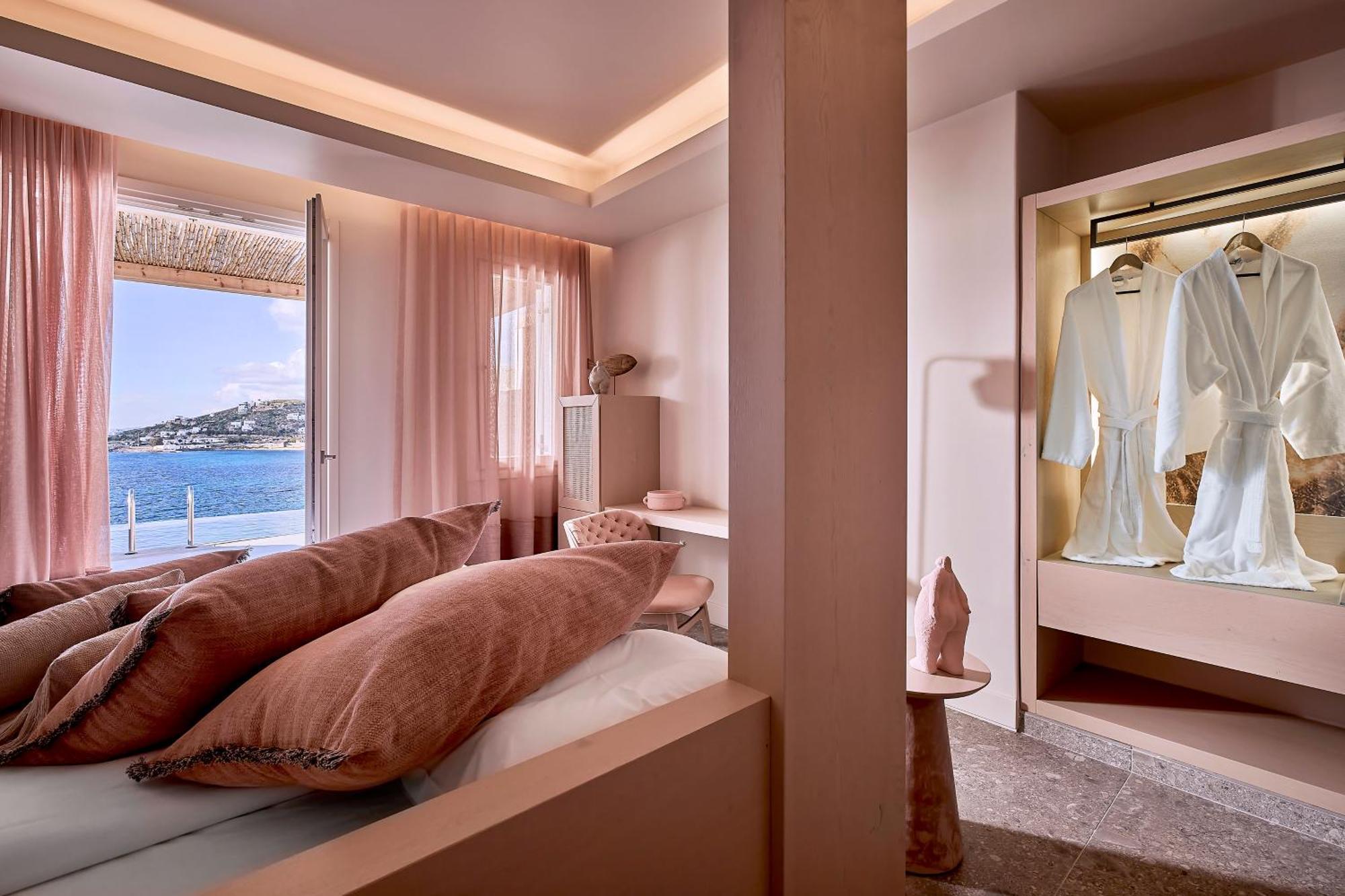 Agios Ioannis Diakoftis Amazon Mykonos Suites & Spa מראה חיצוני תמונה