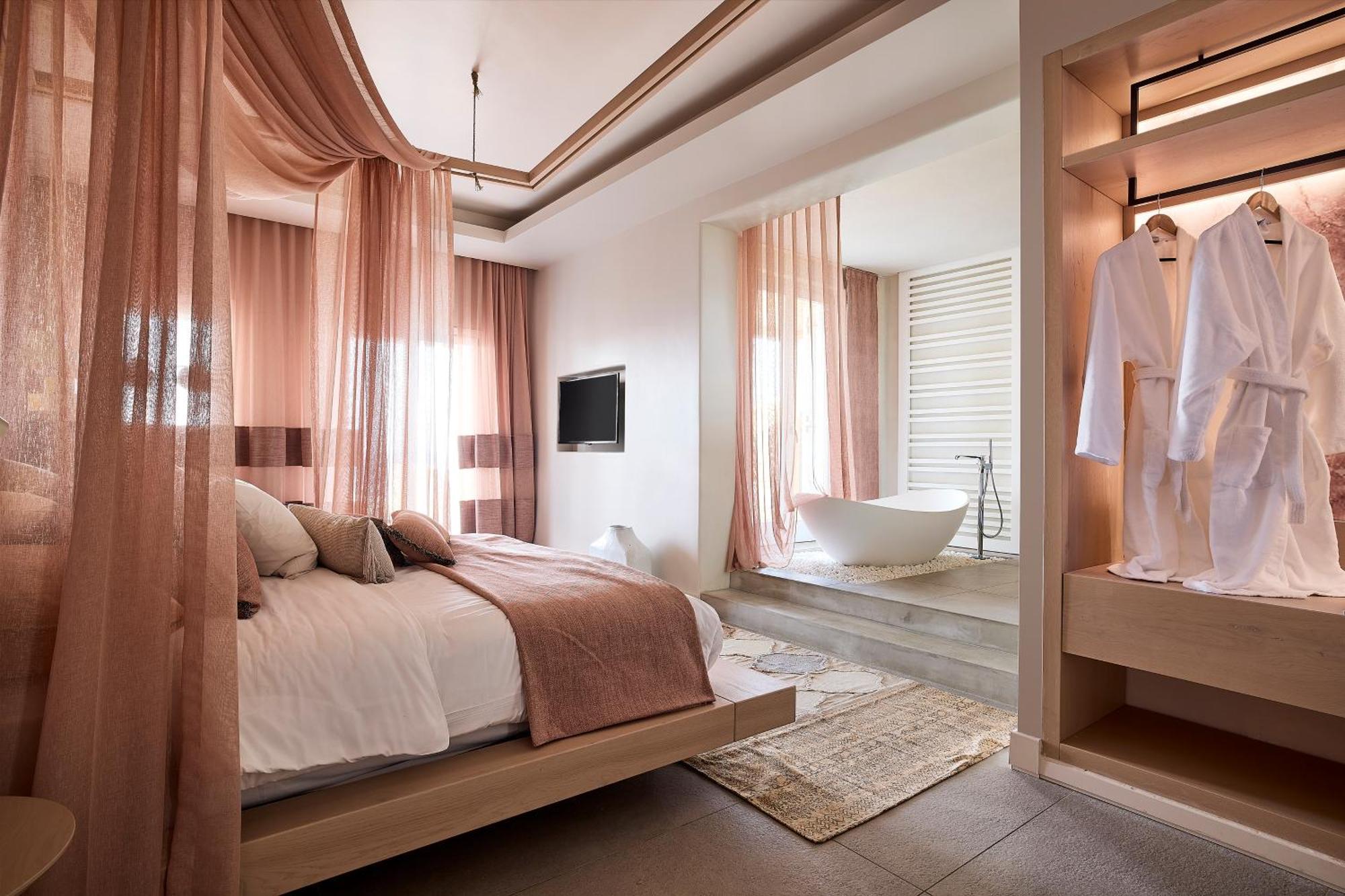 Agios Ioannis Diakoftis Amazon Mykonos Suites & Spa מראה חיצוני תמונה